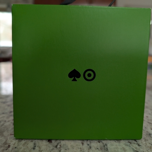 Kate Spade x Target Ribbon Hoop Earrings Gold Tone Nickel Free NIB - Picture 2 of 3